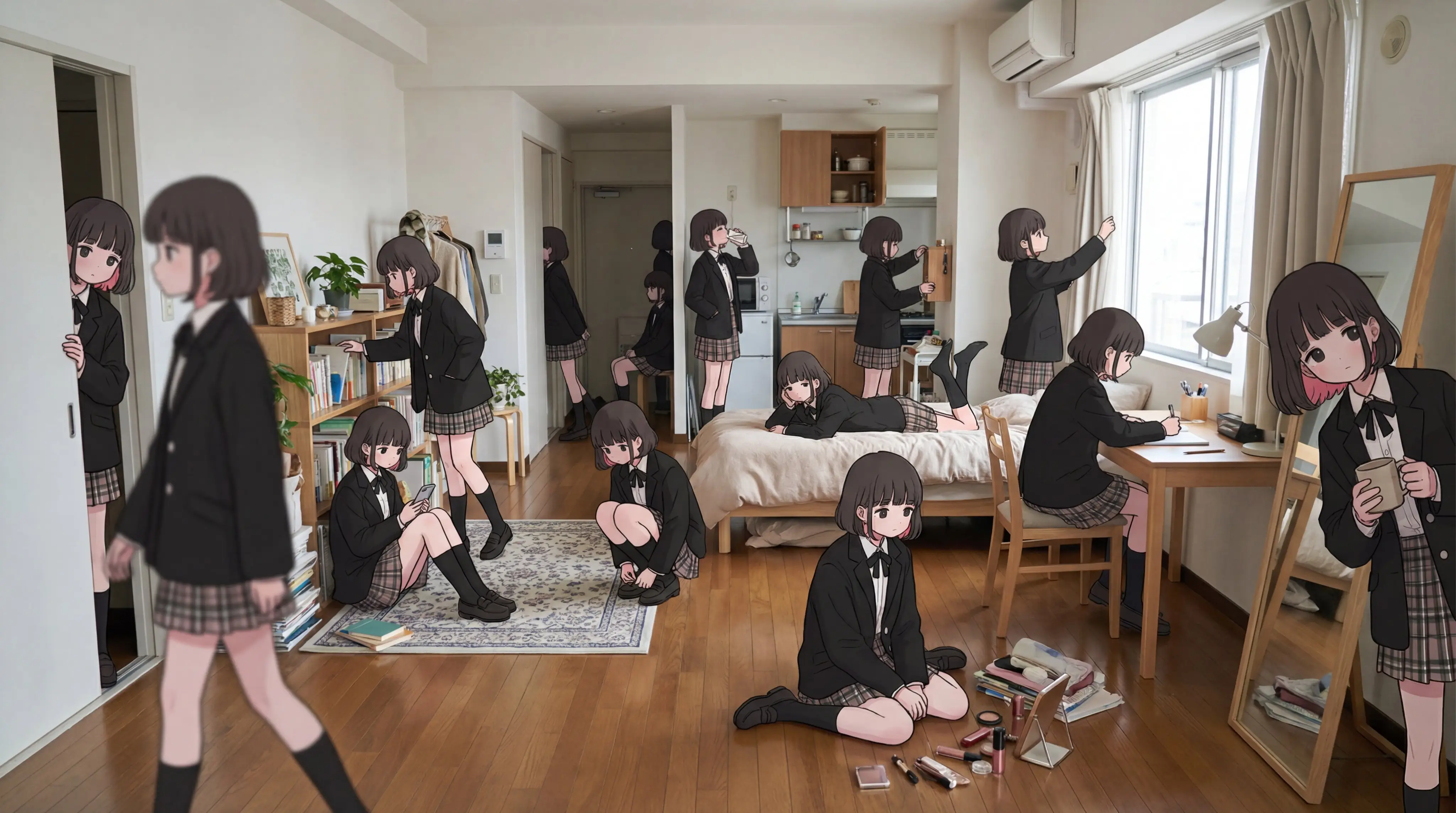 Japanese anime style