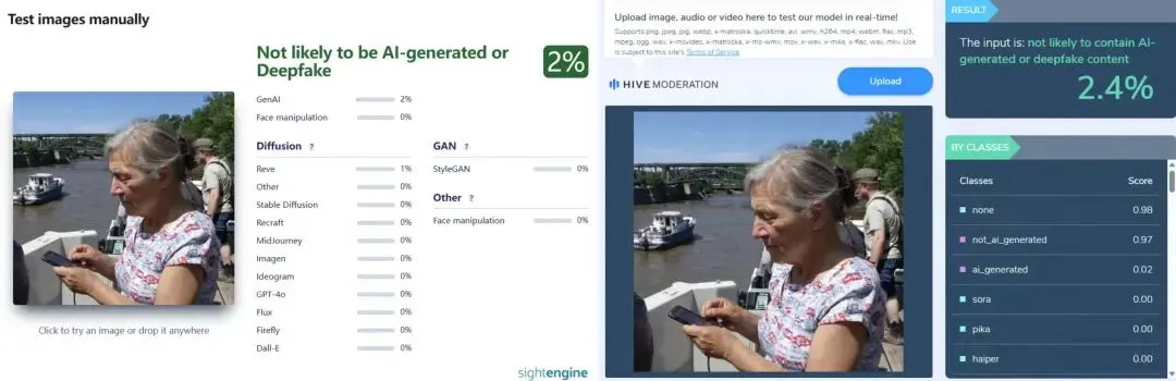 Complex scenes detection completely failed